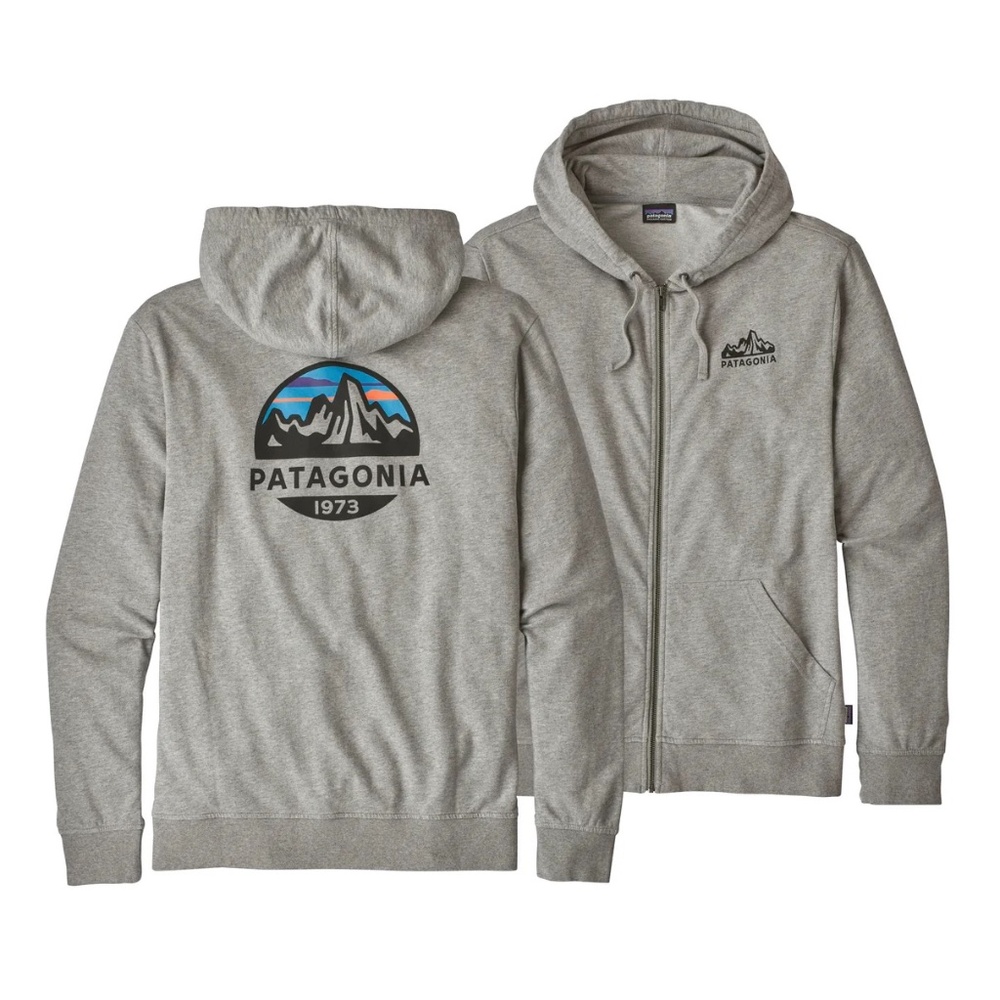 Patagonia Men's Fitz Roy Scope Light Weight Zip Hoodie, size XL